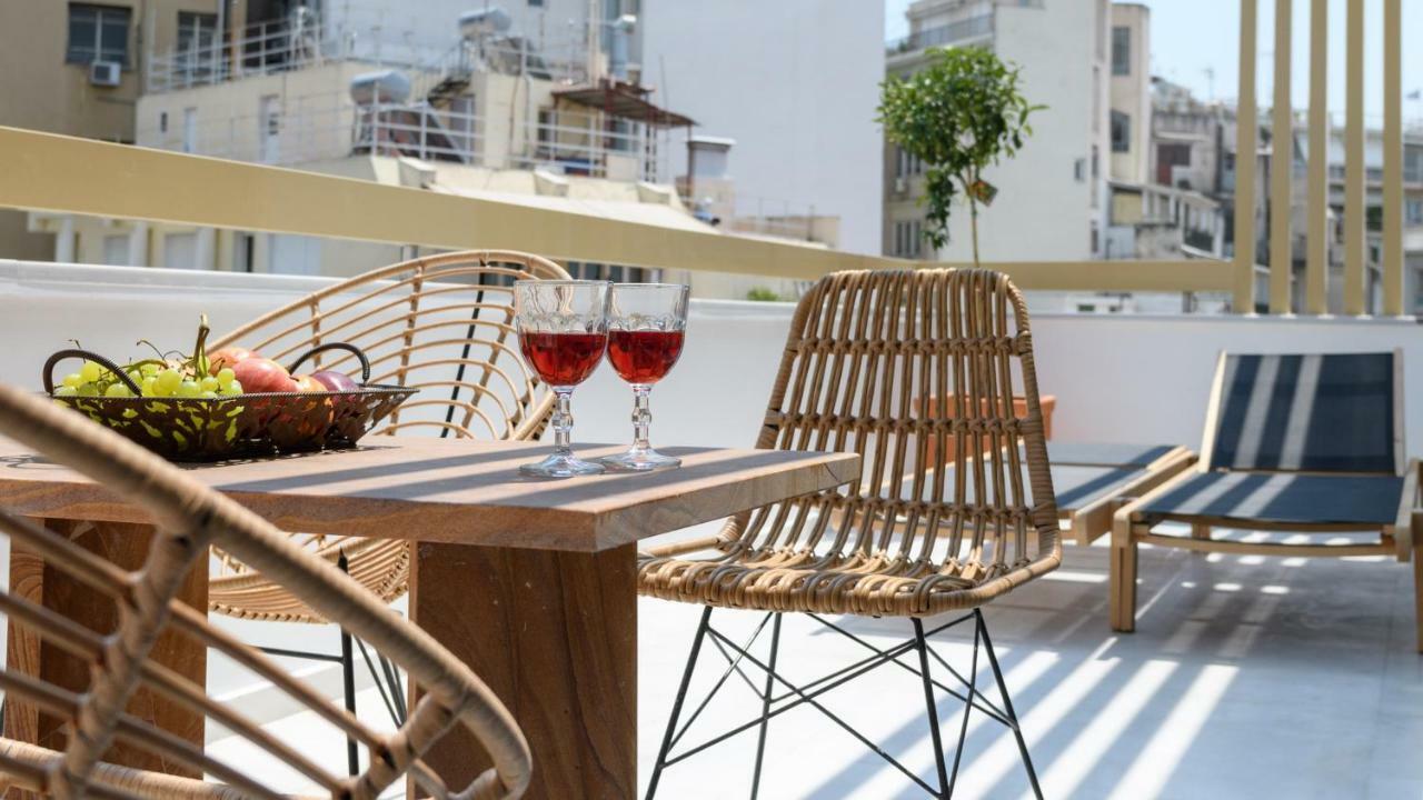 Fos Downtown Suites Athén Kültér fotó